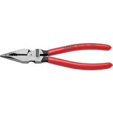 【821185】KNIPEX ニードルノーズコンビネーションプライヤー 185mm