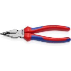 【822185】KNIPEX ニードルノーズコンビネーションプライヤー 185mm コンフォートグリップ