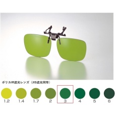 【346F IR3】TOA BOJIN クリップオン前掛け保護めがね