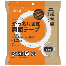 【J5MPWT3】積水 がっちり固定両面テープ 15mmx10m