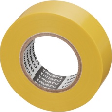 【GJ2120Y1P】TRUSCO 脱鉛タイプビニールテープ 19mmX20m 黄 1巻入り