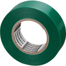 【GJ2110GN1P】TRUSCO 脱鉛タイプビニールテープ 19mmX10m 緑 1巻入り