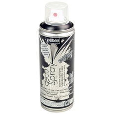 【94011】Pebeo DIY用デコスプレー 200ml 下地剤 ブラックジェッソ