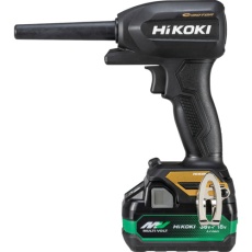 【RA18DA(2XPZ)(BG)】HiKOKI 【黒・金 限定カラー】18Vコードレスエアダスタ小型タイプ ブラック&ゴールド オリジナルセット(バッテリー・充電器・ケース付属)