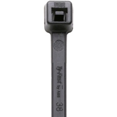 【TY450-120X-L】Ty-Fast(タイファスト)産業用ケーブルタイ(結束バンド) 耐候・耐熱グレード(黒色)(小袋)幅7.5X長さ450mm50本入り