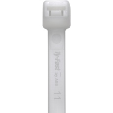 【TY200-40-M】Ty-Fast(タイファスト)産業用ケーブルタイ(結束バンド) 標準グレード(ナチュラル色)(大袋) 幅3.5X長さ200mm1000本入り