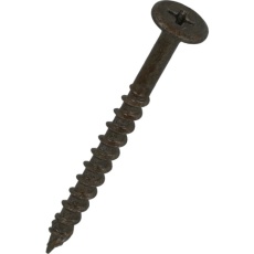 【4979874198068】YAHATA 超低頭木割れ解消ビス(中) 4.0X45 ラスパートブロンズ (28個入)