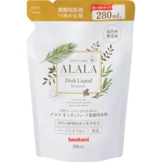 【AKH-P280】Iwatani アララ 食器用洗剤キッチンハーブ 280ml詰め替えパック