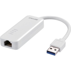 【LUA5-U3-AGTE-WH】BUFFALO Giga対応 Type-A USB3.2(Gen1)用LANアダプター ホワイト