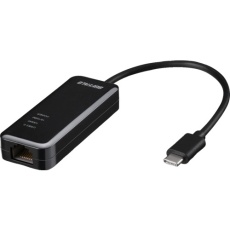 【LUA5-U3-CGTE-BK】BUFFALO Giga対応 Type-C USB3.2(Gen1)用LANアダプター ブラック