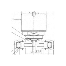 【FPR-ND-91-6.35】SUS鋼製自動ダイレクトダイヤフラムバルブ_1MPa_FPR-ND-91