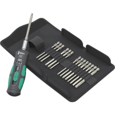 【75851】Wera 7515/16 差替式クラフトフォームセーフトルクドライバー スピード 汎用セット1