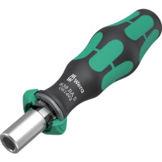 【51492】Wera 838 RA S ラチェット機能付き差替式ビットホルダー 6.35mm