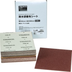 【TTKS-40】TRUSCO 耐水研磨布シート #40 230X280mm(50枚入り)