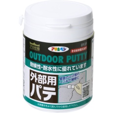 【602190】アサヒペン 外部用パテ 225ML ホワイト