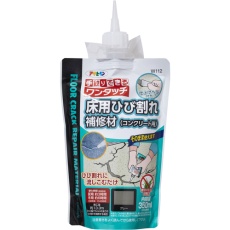 【313072】アサヒペン 床用ひび割れ補修材(コンクリート用)350ML W112グレー