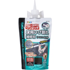 【313102】アサヒペン 床用ひび割れ補修材(アスファルト用)350ML W114ブラック