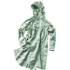 【AS515004】Makku バッグインサイクルレインコート ミント FREE