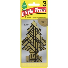 【LT304】リトルツリーズ LT エアーフレッシュナー 3P - Gold(ゴールド)