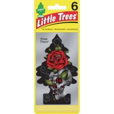 【LT657】リトルツリーズ LT エアーフレッシュナー 6P - Rose Thorn(ローズソーン)