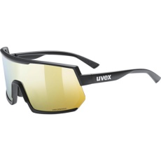 【5330322230UVEX】UVEX サングラス uvex sportstyle 235 P ブラックマット/イエロー 偏光