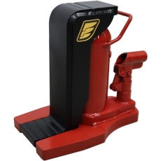 【E-100L】イーグル レバー回転・安全弁付爪つきジャッキ 爪能力5t 爪ロングタイプ