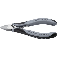 【7742-130ESD】KNIPEX 精密用ニッパー 静電気対策タイプ 130mm
