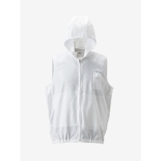 【PK2911-W-M】GOLDWIN 空調服(R)フード付きアウターベスト 白 M