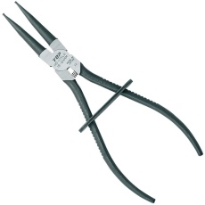 【HS-175LK】TOP ロック式スナップリングプライヤ穴用ストレート ロック式スナップリングプライヤ穴用直爪 175mm 使用範囲19～65mm