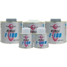 【F-109GY100】配管用シール剤 F-109(グレー) 100g