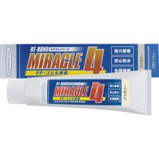 【MIRACLE4-PPIV135】多用途弾性防水接着剤 Miracle4-PP アイボリー 135ml