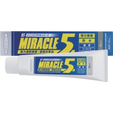 【MIRACLE5GY135】多用途弾性防水接着剤 Miracle5 グレー 135ml