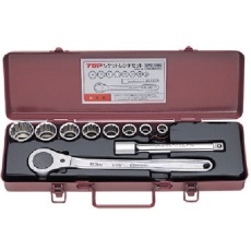 【SWS-408S】TOP ソケットレンチセット 差込角12.7mm ISO