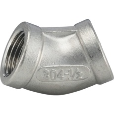 【V45L-02】FLOBAL 45度エルボ(SCS13A) 04100402