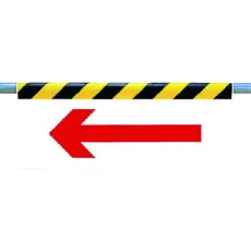 【342-45】ユニット ワンタッチ取付標識 ← (両面印刷)