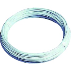 【460-70】ユニット 針金 白ビニール被覆針金・1.2mmФX50m巻