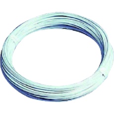 【460-71】ユニット 針金 白ビニール被覆針金・0.9mmФX50m巻