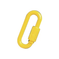 【871-25】ユニット ジョイント金具(黄) ポリエチレン 25×57.5 2個1組