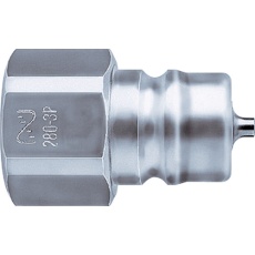 【280-3P STEEL NBR】日東 280カプラ 高圧用相手側取付サイズR3/8(54862)