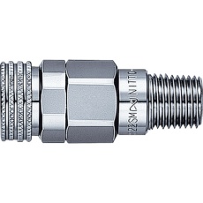 【S22SM BRASS NBR】日東 ミニカプラスーパー 酸素用(02973)