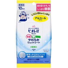 【313201】Kao ビオレu除菌やわらかウエットシートアルコール10枚