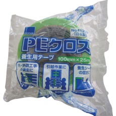 【412-LG100】okamoto PEクロス養生用 NO.412 100mm LG
