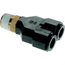 【10R-01BY】チヨダ フジブランチワイ(樹脂) 10mm・R1/8