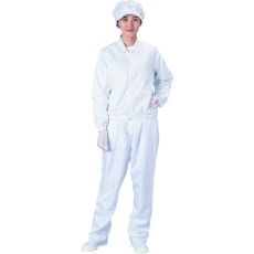 【BSC-41001-W-5L】BLASTON ジャケット(衿付)-白-5L