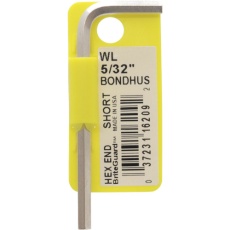 【WL5/32】BONDHUS 六角L-レンチ ショート 5/32インチ