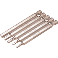 【EA-63 4MMX75】EIGHT 六角棒ビット 対辺6.35mm 溝9mm 4mmX75 単品