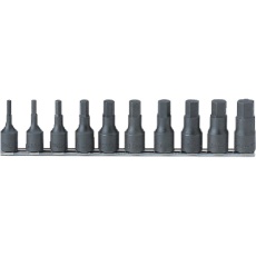 【RS4012M/10-L60】Ko-ken ヘックスビットソケットセット 差込角12.7mm
