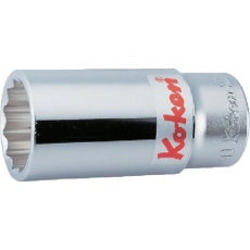 【6305M-40】Ko-ken 12角ディープソケット 40mm