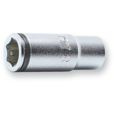 【2350X-8】Ko-ken 6.35mm差込 ナットグリップセミディープソケット 8mm