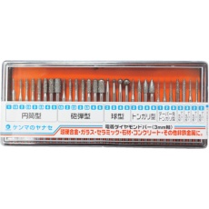 【HDB-SET】ヤナセ 電着ダイヤモンドバー30本セット